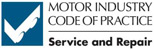 Logo: Motor Industry Code of Practice.
